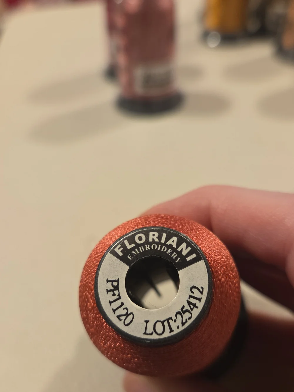 5 Colors FLORIANI Embroidery Threads